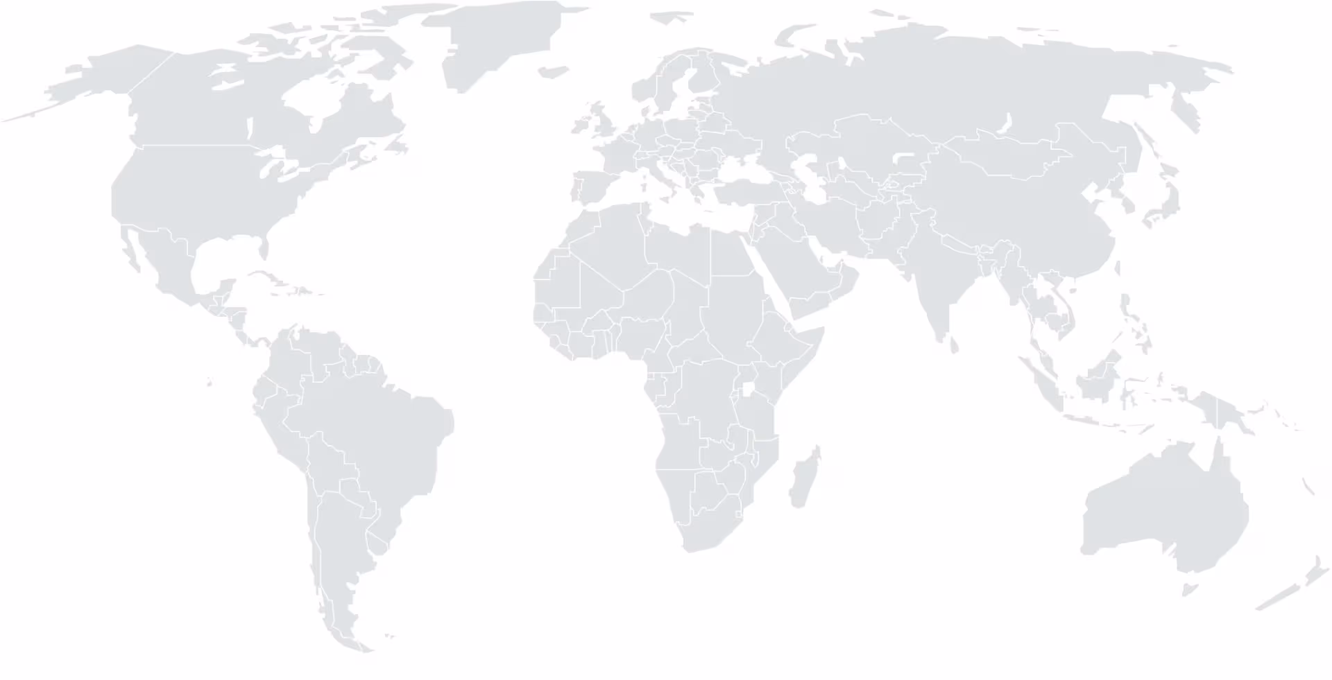 Mapa mundial - Detergent Chemicals Asia
