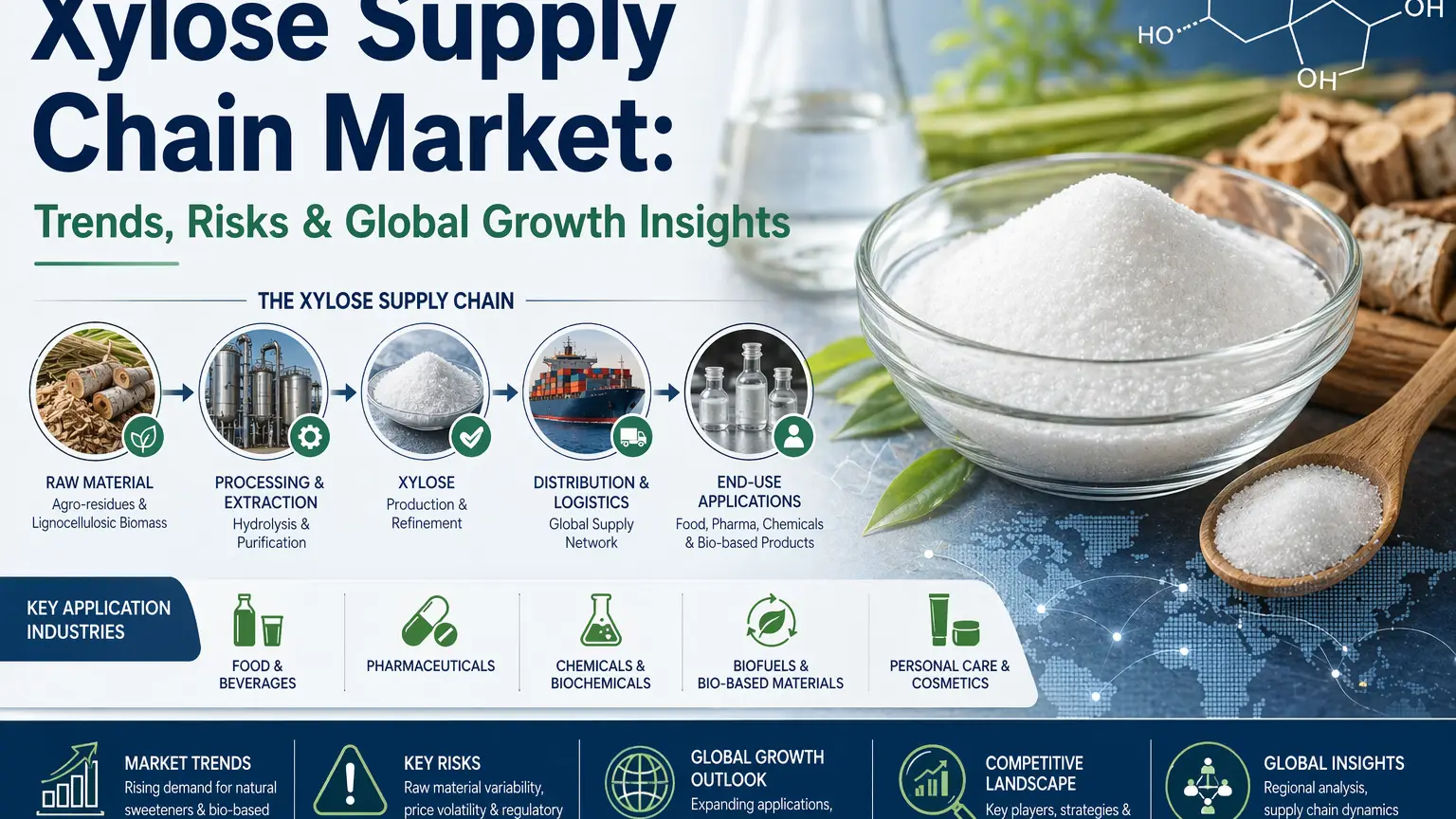 Xylose Supply Chain Market: Trends, Risks & Global Growth Insights