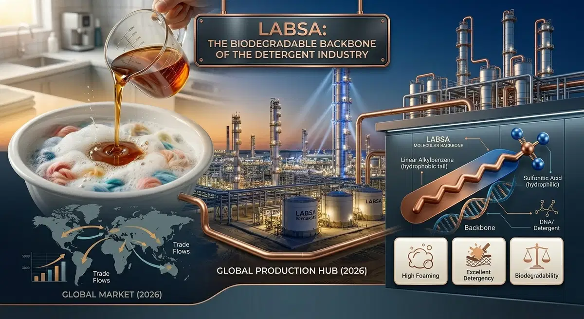 Linear Alkylbenzene Sulfonic Acid (LABSA): The Backbone of the Detergent Industry