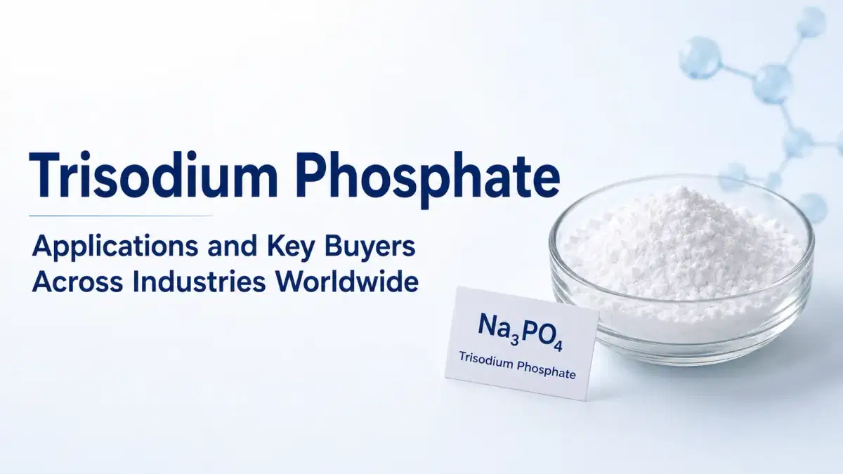 Trisodium Phosphate Applications and Key Buyers Across Industries Worldwide